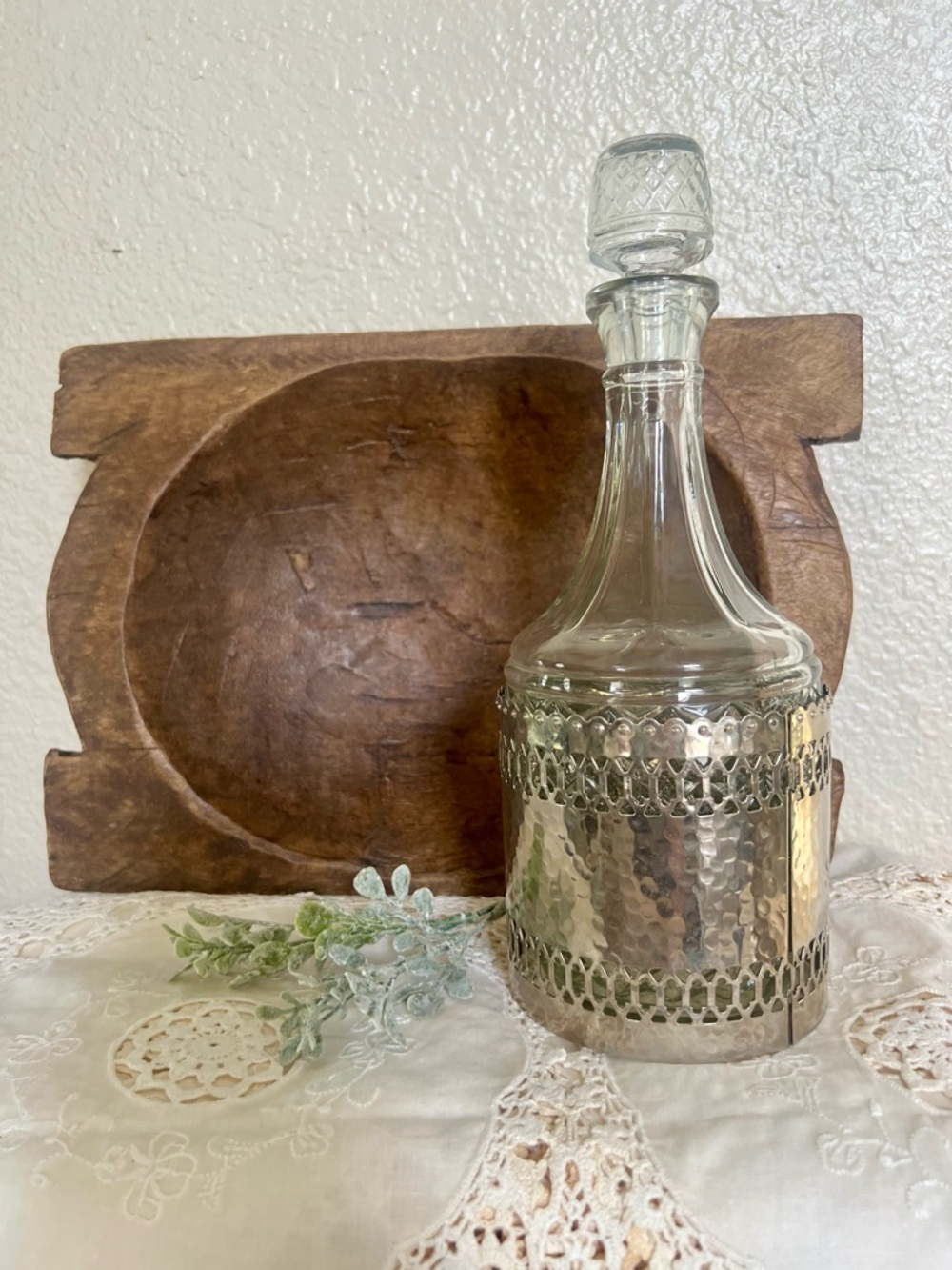 Vintage Glass Decanter
